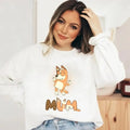 Bluey Bingo Mom Family Sweatshirt T Shirt Hoodie | GrindPrints.com