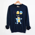 Bluey Dad Fathers Day Sweatshirt T-Shirts, Hoodie | GrindPrints.com