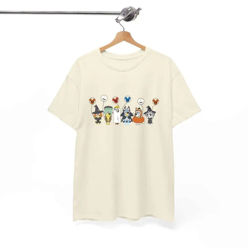 Bluey Halloween Tshirt, Sweatshirt, Hoodie | GrindPrints.com