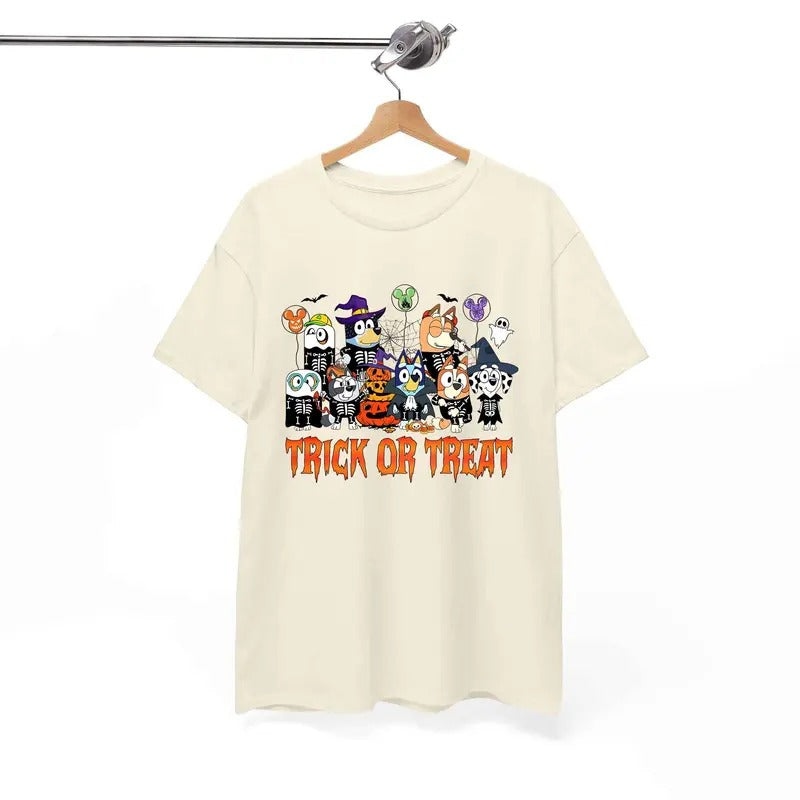 Bluey Halloween Tshirt, Sweatshirt, Hoodiestyle{n002}2 Hoodie | GrindPrints.com