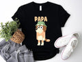 Bluey Papa Shirt, Bluey Dad Shirt, Bluey Granddad Shirt, Bluey Bingo Family Shirt,Fathers Day Shirt, Cool Papa Club...