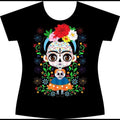 Blusa de Frida catrina Cotton T-Shirts, Hoodie, Sweatshirt | GrindPrints.com