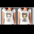 Blusa de Frida para dama. Shirt for women Casual Cotton Hoodie, Sweatshirt | GrindPrints.com