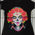 Blusa para de catrina para dama Cotton Casual T-Shirts, Hoodie, Sweatshirt | GrindPrints.com
