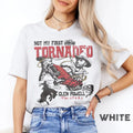 Blvckstyle Not My First Tornado Shirt, Twisters With Glen Powell Retro Movie Poster Vintage Unisex Shirt Hoodie, Sweatshirt