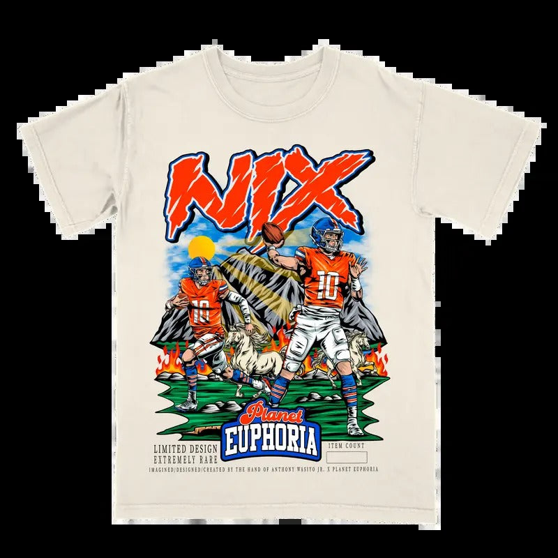 Bo Nix Tee Hoodie, Sweatshirt | GrindPrints.com