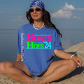 Boats N Hoes Flo Blue Comfort Colors T-Shirts, Hoodie, Sweatshirt