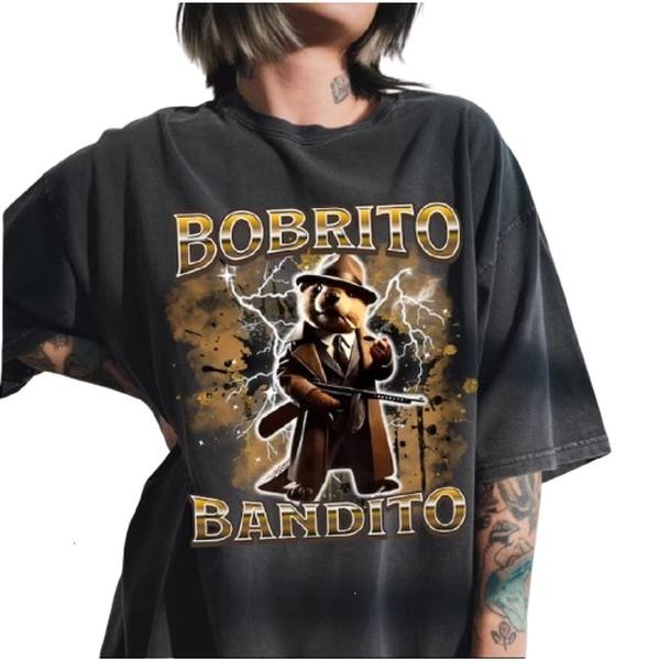Bobrito Bandito Italian Brainrot Shirt, Funny Beaver Meme TShirt, Trending Unisex Tee Hoodie, Sweatshirt | GrindPrints.com