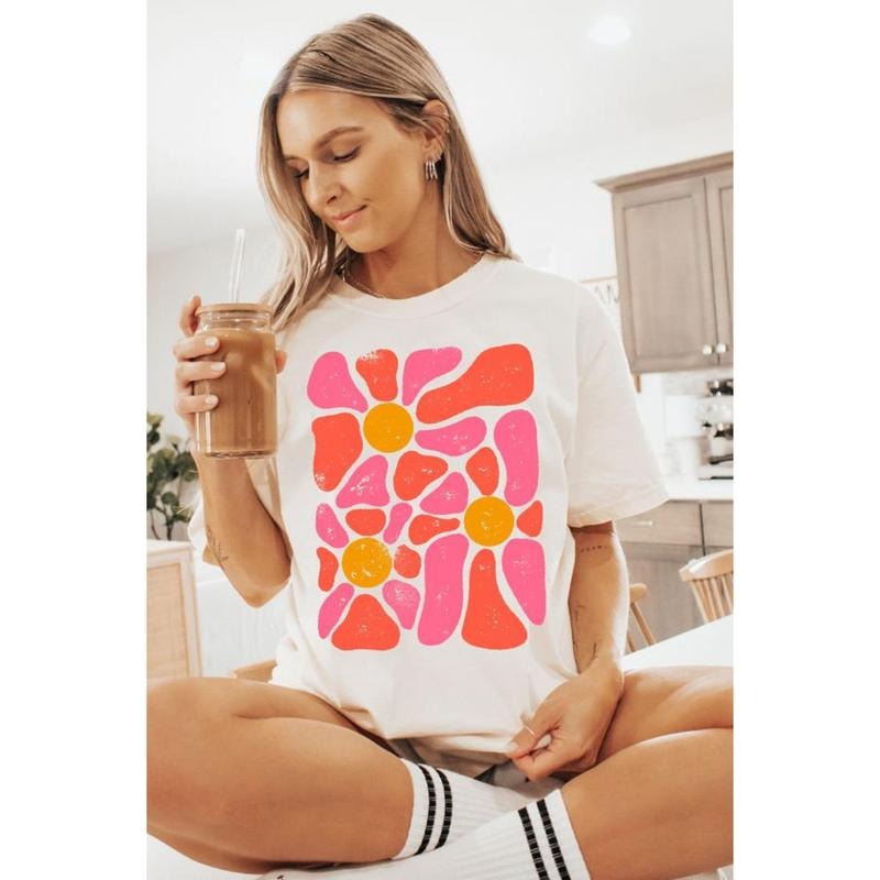Boho Floral Shirt, Flower Power shirt, Flower Shirt, Gift for Women, Ladies Shirt, flowers lover shirt, Wild Flowers...