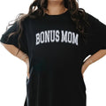 Bonus Mom Letter Print T Shirt, Stepmom Shirt, Mothers Day Gift, Gift For Stepmother Tee, Second Mom Mama Shirt, Unisex...