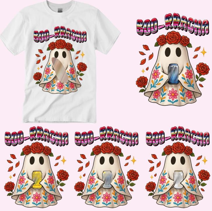 Boo Rracha Halloween Boo Shirt Halloween Costume Latino Halloween Shirt Funny Mexican Spanish Halloween Shirt T-Shirts, Hoodie, Sweatshirt