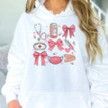 Boo Boo Crew Coquette Nurse Halloween Sweatshirt, Halloween Ghost Nurse, Coquette Bow Ghost Nurse Shirt, Funny Nurse...