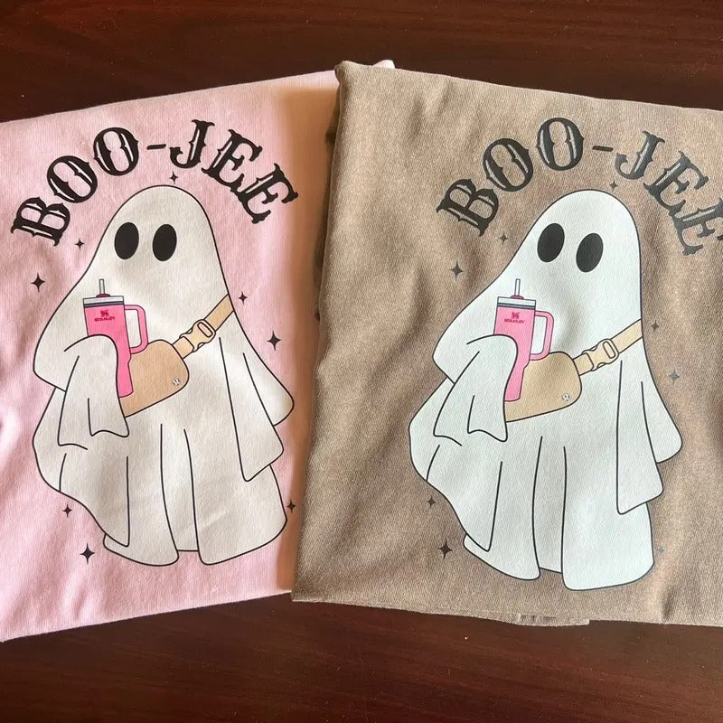 Boo-Jee ghost tee Hoodie, Sweatshirt | GrindPrints.com