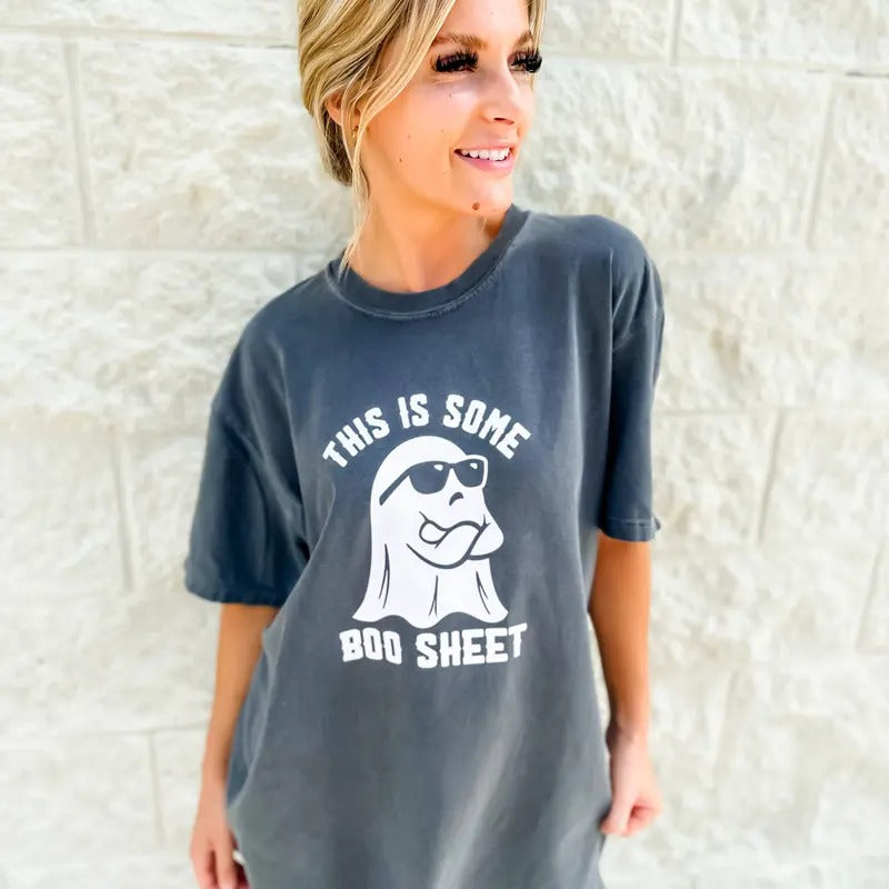 Boo Sheet Graphic Tee Hoodie, Sweatshirt | GrindPrints.com