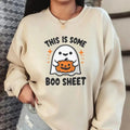 Boo Sweatshirt , Sarcastic Sweatshirt , Ghost Shirt ,This Is Some Boo Sheet Sweatshirt Bundlle, Funny Halloween...