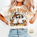 Boo to you Ghost Pumpkin shirt, Spooky season Halloween shirt, Not so scary Halloween party sweatshirt Hoodie
