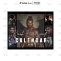 Book Boyfriend Dark Romance For Book Lovers ACOTAR 2025 Wall Calendar, Fourth Wings Monthly Planner, Iron Flame Gift For...