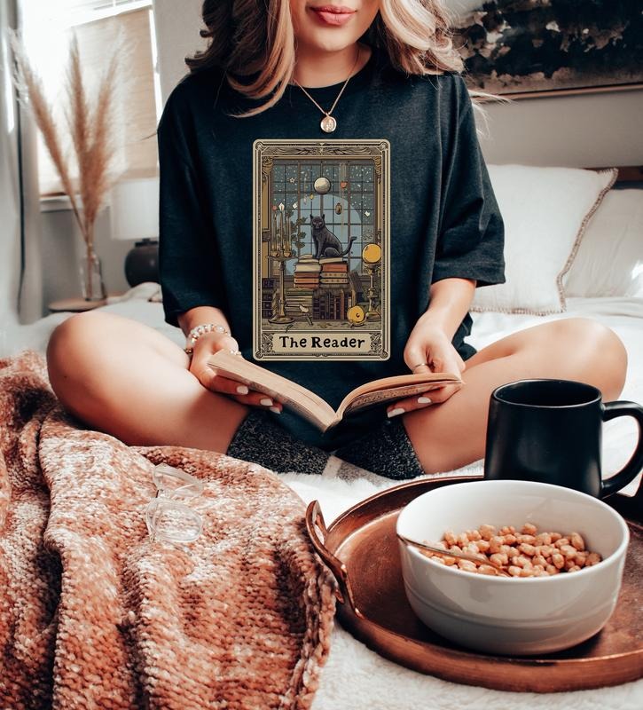 Book Lovers Bookish Shirt Bookworm Book Worm Dark Academia Cat Mom Her Friend Booktok Reading T-Shirts, Hoodie, Sweatshirt