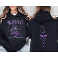 Bookish Gift, The Night Court Hoodie,Velaris City Of Starlight Sweatshirt, Court Of Dreams Shirt, City Of Starlight...