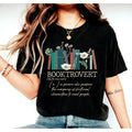 Booktrovert Shirt, Book Lovers Gifts, Book Shirts for Women, Bookish Gifts, Introvert And Extrovert Tee  Round Neck...