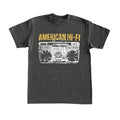 Boombox Heather Grey T-Shirt - Graphic Tee Men's Top Hoodie, Sweatshirt | GrindPrints.com