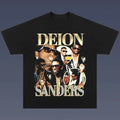 Bootleg Vintage 90s Style Deion Sanders T-Shirt Casual Classic christian clothing Cotton Fabric Menswear Top Hoodie,...
