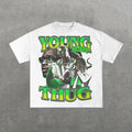 Bootleg YOUNG THUG T-shirt, Vintage YOUNG THUG Graphic Tee, Y2k, Hip Hop, Unisex T-Shirt, Gift For Men Women Menswear Top...