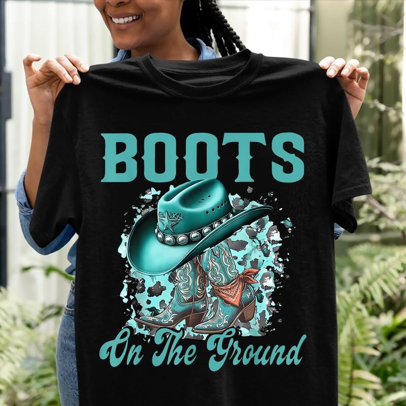 Boots Ground Where Them Fans Shirt County Dance Grab Your Fans Western Cowgirl Shirt Her Melanin Girl T-Shirts, Hoodie, Sweatshirt