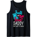 Boots Bows Daddy Can'T Wait Know. Gender Reveal Tank Topstyle{N002}2 T-Shirts, Hoodie, Sweatshirt