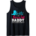 Boots Or Bows Daddy Can't Wait to Know. Gender Reveal Tank Top T-Shirts, Hoodie, Sweatshirt | GrindPrints.com