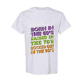 Born In 60's Raised in 70's Rocked Out 80's Shirt, Music Generation Shirt, Sarcastic Gen X Shirt Classic Cotton Full...