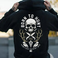 Born To Hunt Back Side Printed T-shirt - Crewneck Sweatshirt
