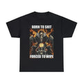 Born To Sht Forced To Wipe Adult Unisex Shirt, Dank Meme Quote Shirt Out of Pocket Humor T-shirt Funny Saying Y2k Trendy...