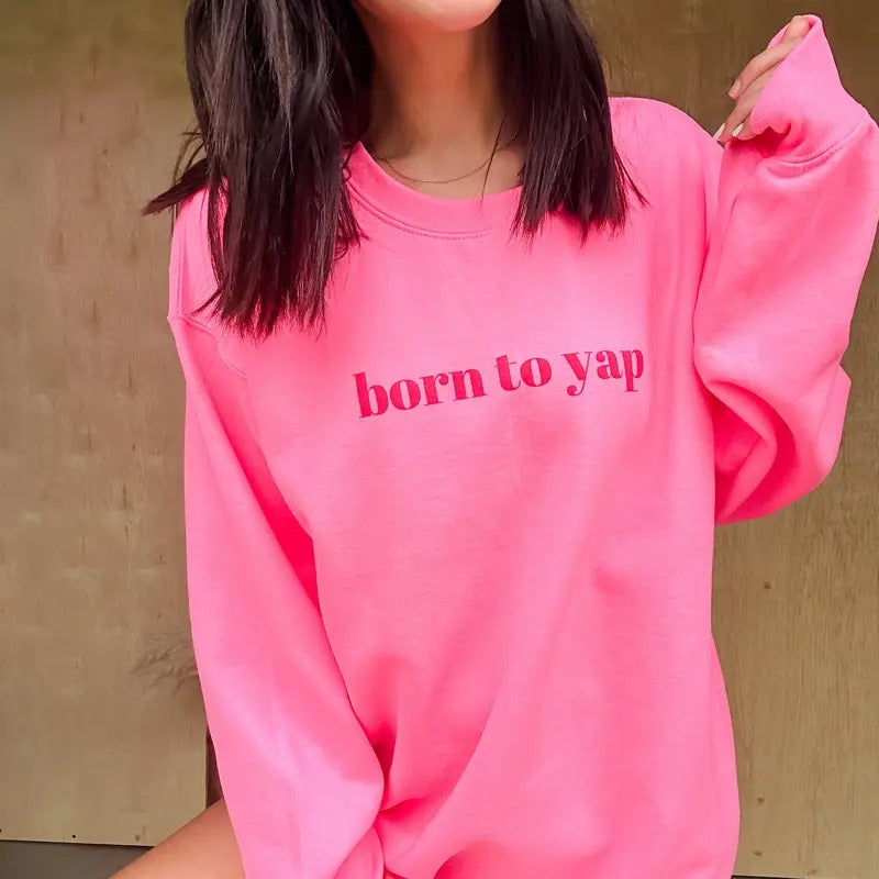 Born To Yap Graphic Pullover C.O.C. T-Shirts, Hoodie, Sweatshirt | GrindPrints.com