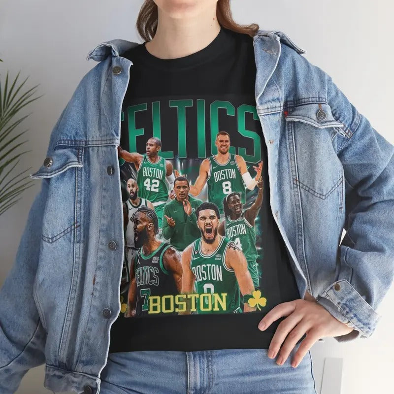 Boston Fan Tee, Retro Style For Men And Women Who Love Basketball Shirt, Basketball Shirt, Gift For Fan, Viral Shirt,...