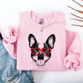 Boston Terrier, Dog Lover Apparel, Pet, Dog Breed, Cute Sweatshirt, Crew Neck, Women's, Crewneck T-Shirts, Hoodie