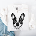 Boston Terrier, Pet, Dog Breed Sweatshirt, Crew Neck, Women's, Crewneck T-Shirts, Hoodie | GrindPrints.com