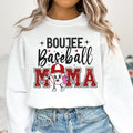 Boujee Baseball Mama Sweater, Baseball Season Sweater, Glitter Baseball Shirt, Mother's Day Sweater Gift, Mother's Day...