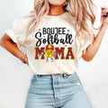 Boujee Softball Mama T-Shirt, Softball T-Shirt, Sports T-Shirt, Trendy Retro Mom T-Shirt Hoodie, Sweatshirt | GrindPrints.com