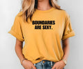 Boundaries Are Sexy Comfort colors Tee shirt Hoodie, Sweatshirt | GrindPrints.com