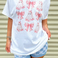 Bow Ghosts Graphic Top T-Shirts, Hoodie, Sweatshirt | GrindPrints.com