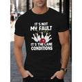 Bowling Men's Summer Short-sleeved T-shirts, Fashionable And Trendy Printed Men's Bottoming Shirts, Male Teenagers'...