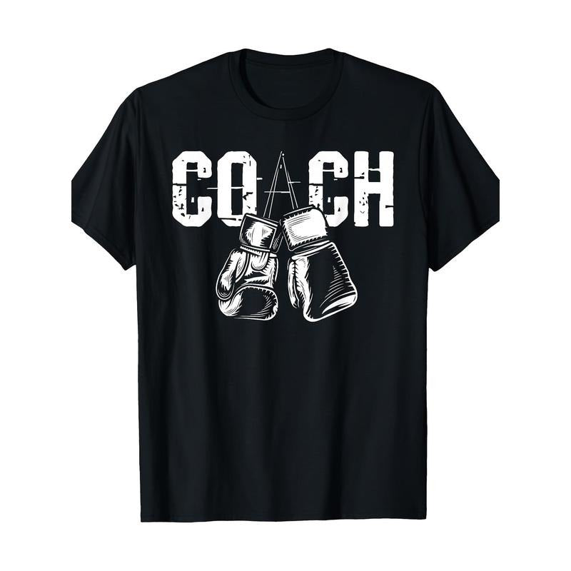 Boxing Coach - Kickboxing Kickboxer Gym Boxer 220g 100% Cotton T-Shirt made in usa Hoodie, Sweatshirt | GrindPrints.com