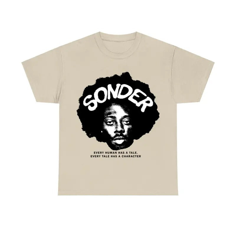 Boxy fitted Brentt Sand Tee Sonder Faiyazz Shirt Hoodie, Sweatshirt | GrindPrints.com