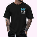 Boy Dad Est 2025 Newborn Daddy Father Baby Boy Son Dad To Be T-Shirt | Unisex Cotton Tee, Top Menswear Hoodie, Sweatshirt