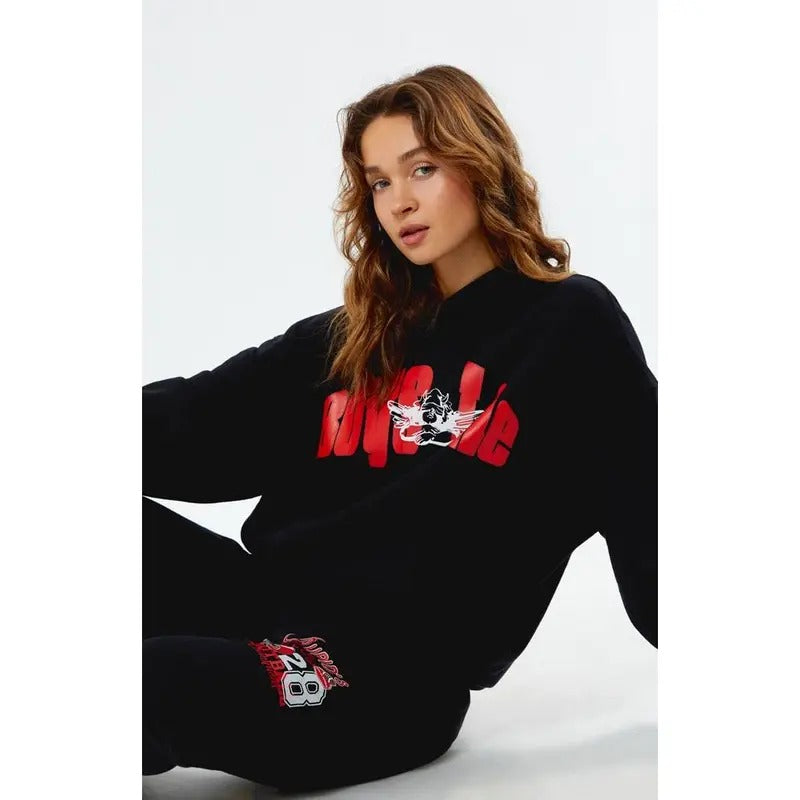 Boys Lie Women's Pregame Boyfriend Hoodie T-Shirts, Sweatshirt | GrindPrints.com