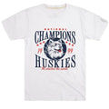 Brad Clothings Vintage UConn Huskies 1999 Championship Tee Classic Cotton Menswear Top Embroidered Hoodie Trendy Graphic...