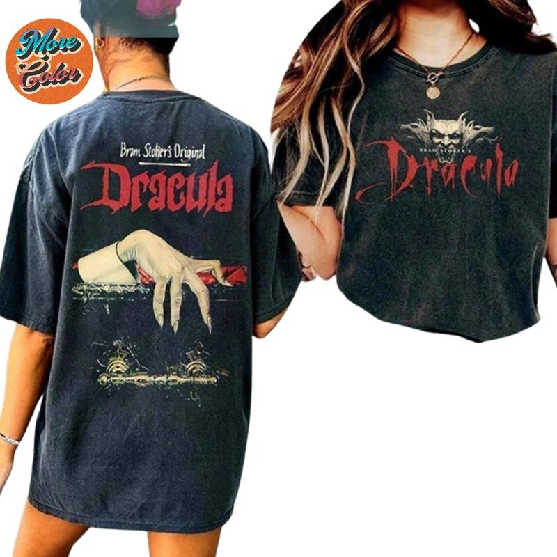 Bram Stoker's Dracula Movie Shirt, Vintage T-Shirt 2-Sided, Cotton Unisex T-shirt, Crew Neck, Size S- 4xl, Menswear Top,...