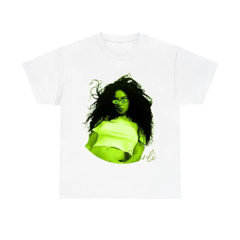 Bratt Green Tee, Charlii Fans Gift Shirt Hoodie, Sweatshirt | GrindPrints.com