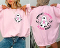 Breast Cancer Is Boo Sheet Sweatshirt, In October We Wear Pink Shirt, Back On My Boo Sheet Shirt, Ghost Ribbon Breast...